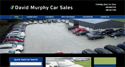 Desktop Screenshot of davidmurphycarsales.ie